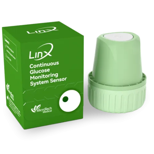 LinX CGM sensor box with applicator